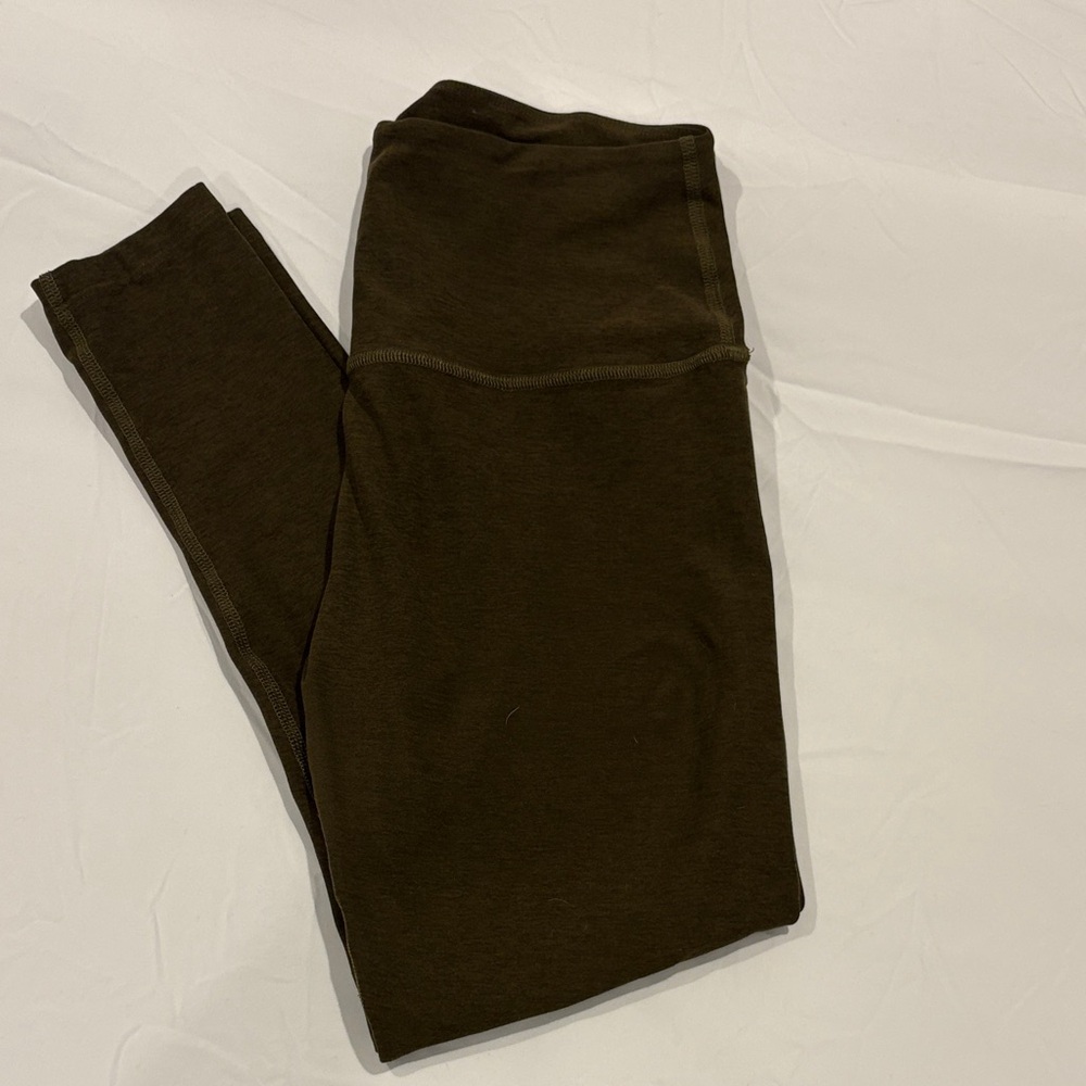 Beyond Yoga Dark Olive Leggings